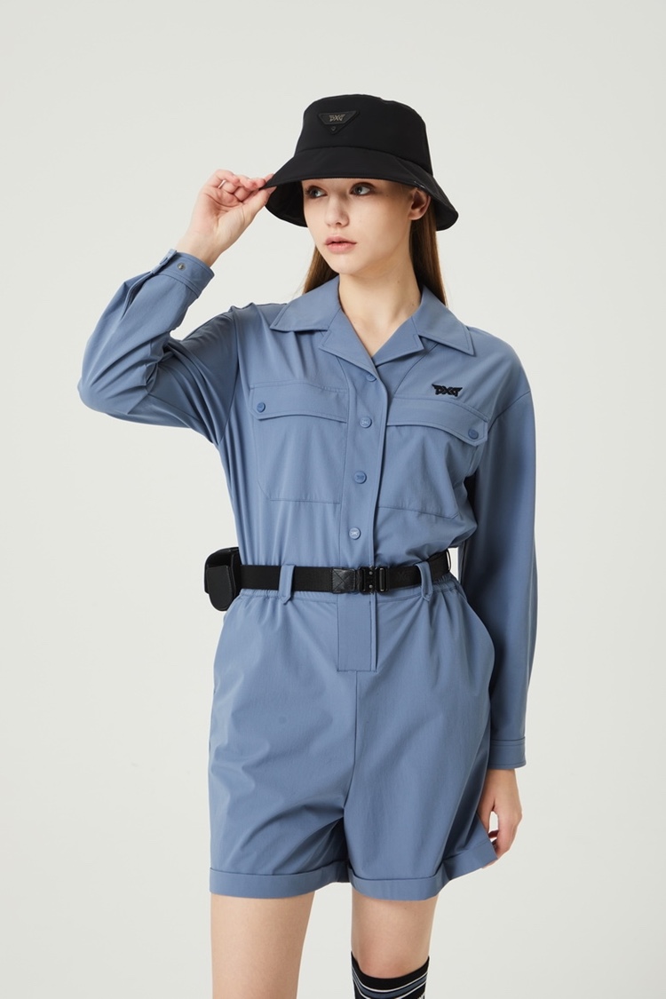 PXG OLLAR LS JUMPSUIT 점프수트