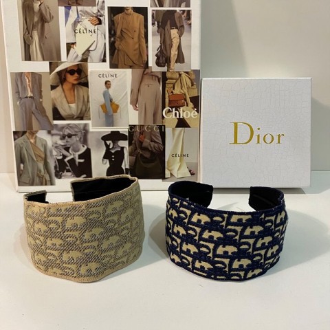 디올 Dior 오블리크 자카드 헤어밴드 / 2컬러