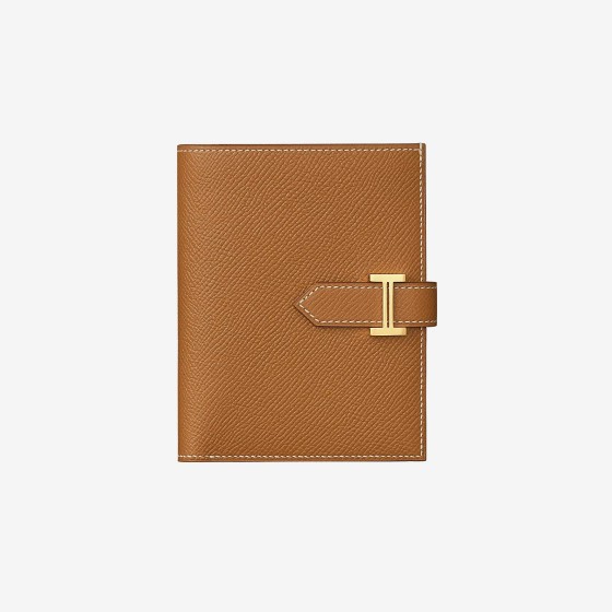 [하이엔드급] Hermes 에르메스 베안 컴팩트 지갑 Bearn Compact Wallet / CK37 골드브라운 엡솜 금장